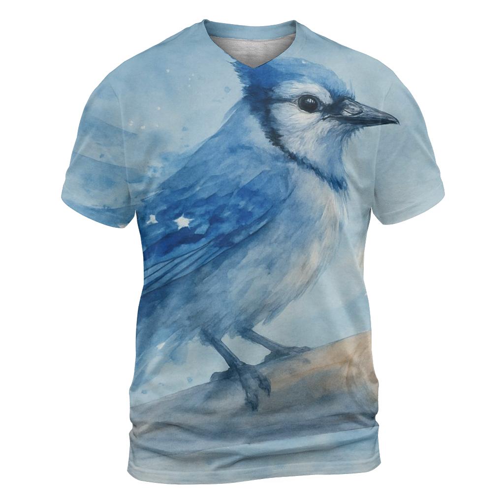Blue Jays Feather Splash Hoodie designer pattern shirts