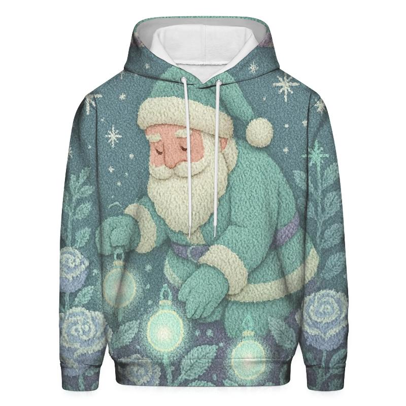 Frost Garden Santa hoodie designs
