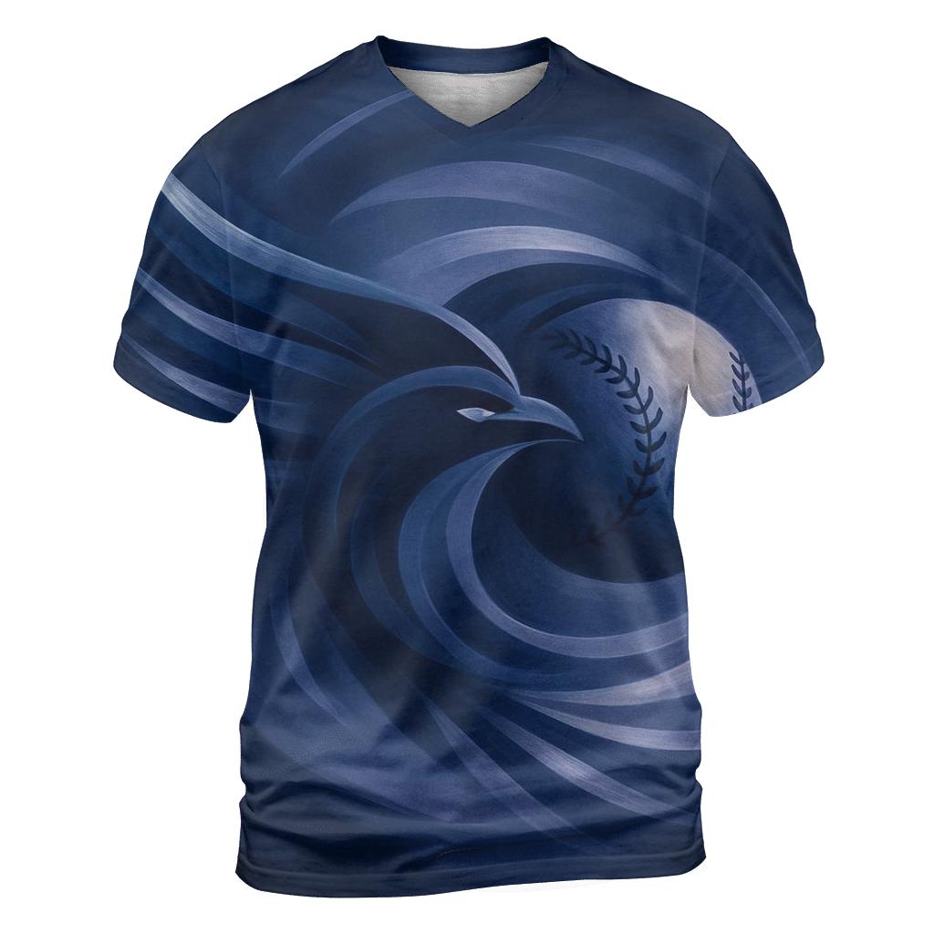 Midnight Wing Surge Blue Jays designer pattern shirts