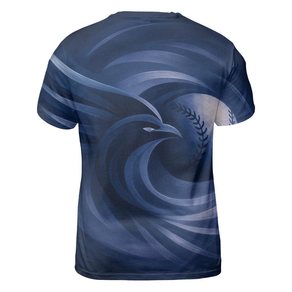 Midnight Wing Surge Blue Jays designer pattern shirts