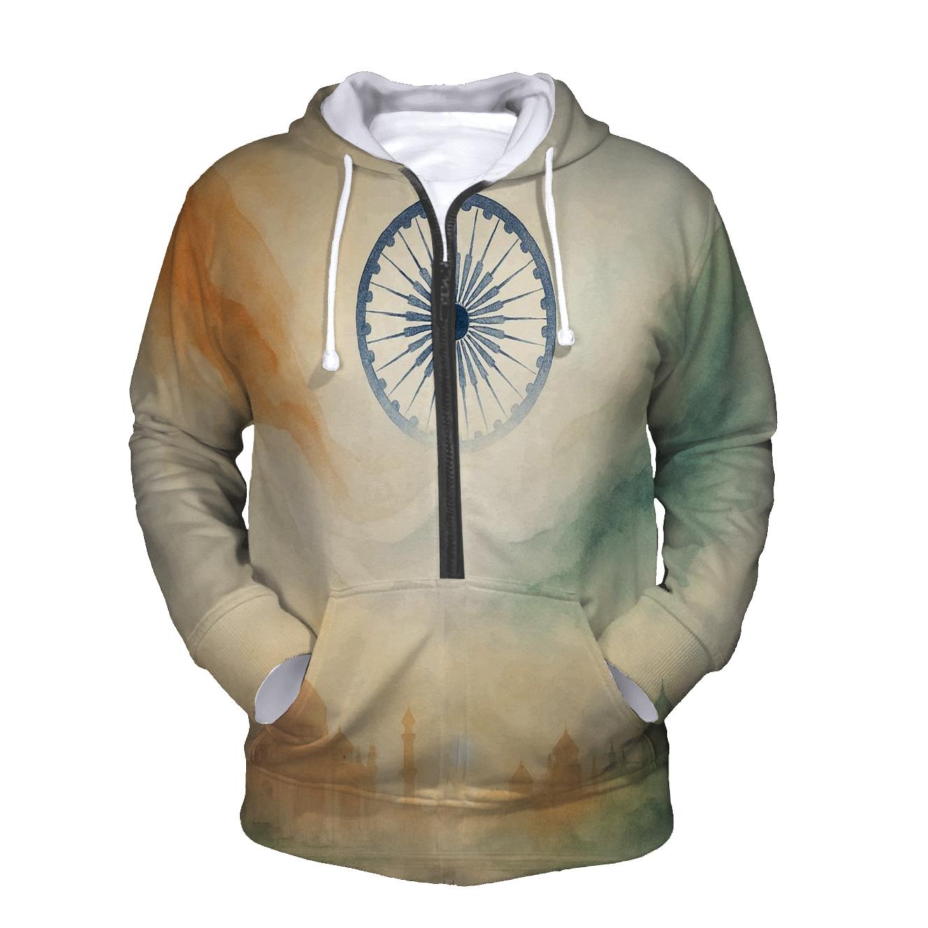 Saffron Dawn Fabric India designer hoodies