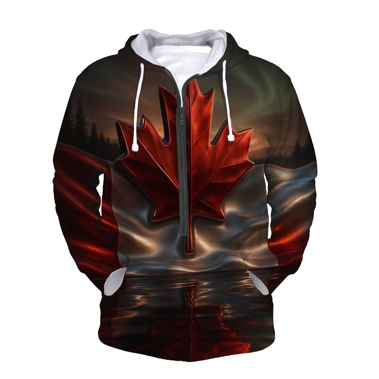 Maple Reflection Canada hoodies fashion