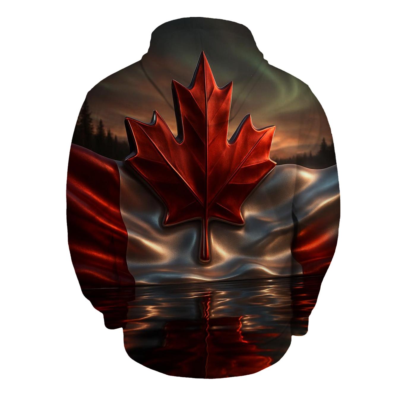 Maple Reflection Canada hoodies fashion