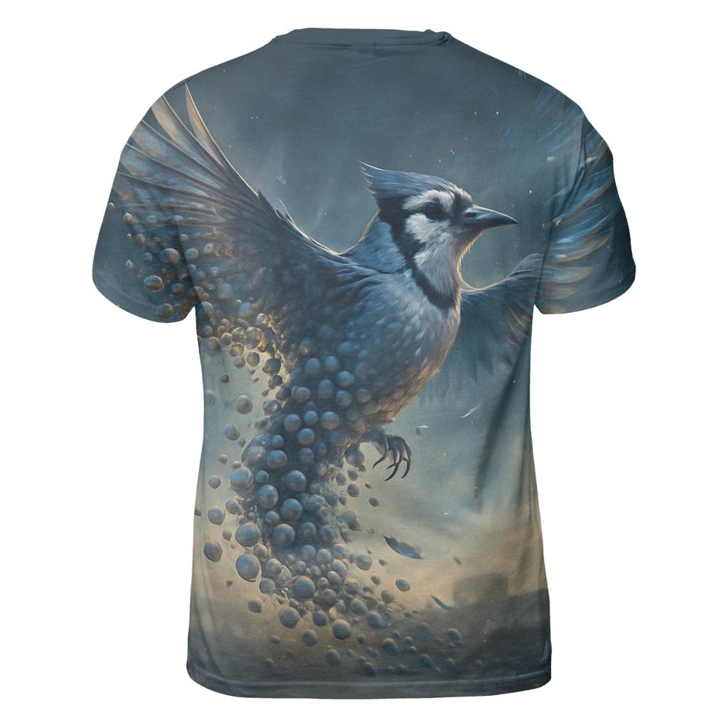 Feathered Victory Wing Blue Jays trendy printed shirt styles