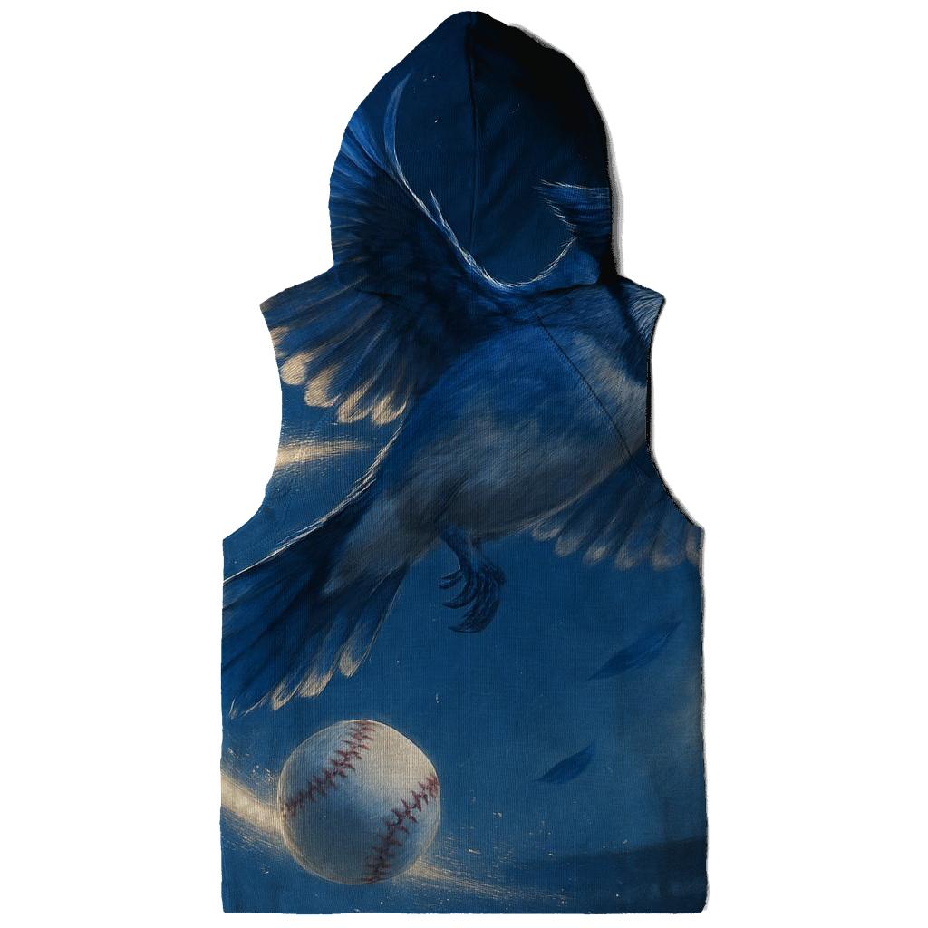 Blue Jays Flight Trail Hoodie embroidered hoodies