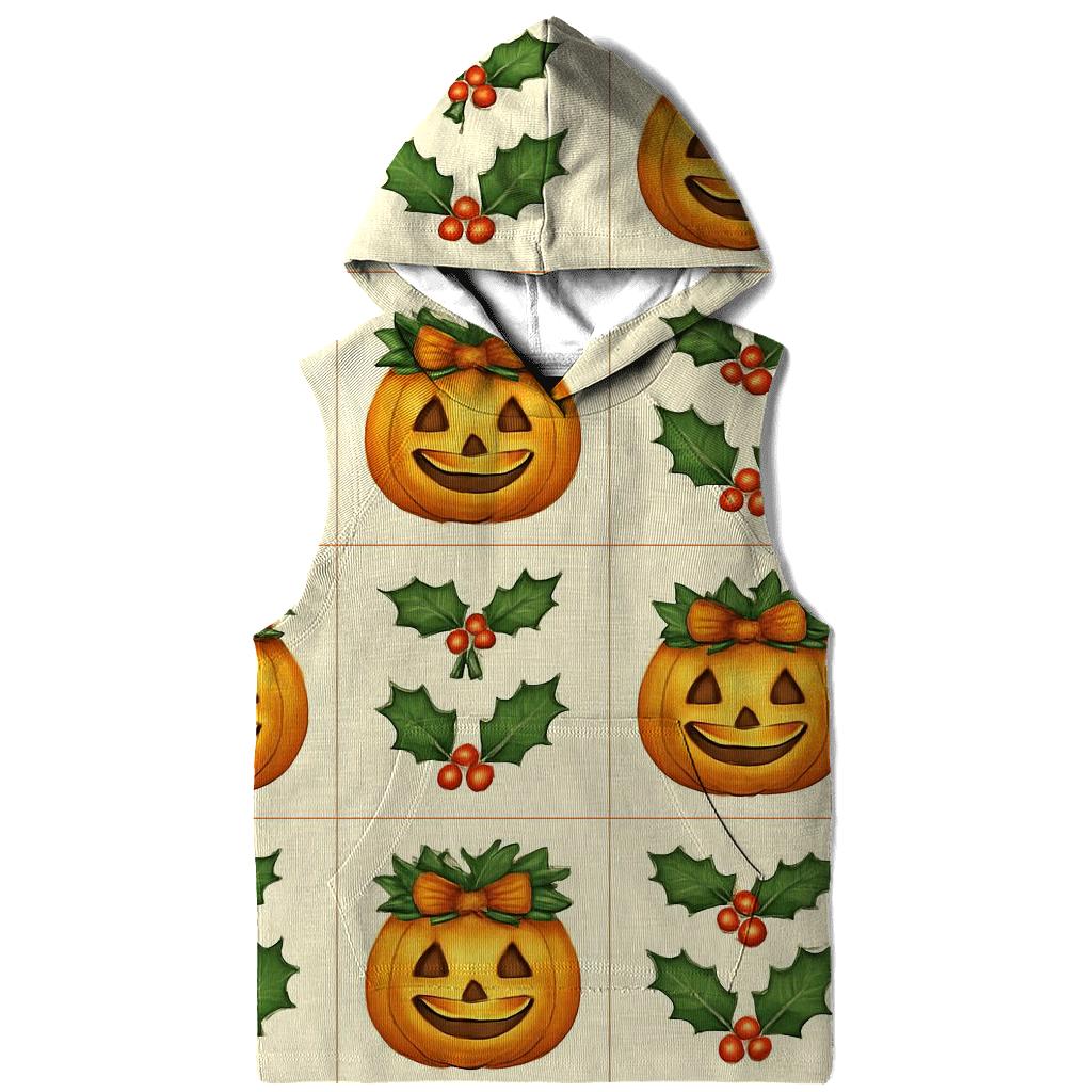 Carolers Pumpkin Grid lightweight hoodies