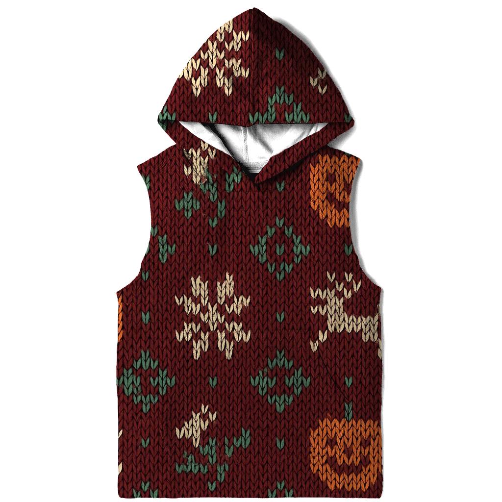 Nordic Pumpkin Knit Repeat hoodie styles