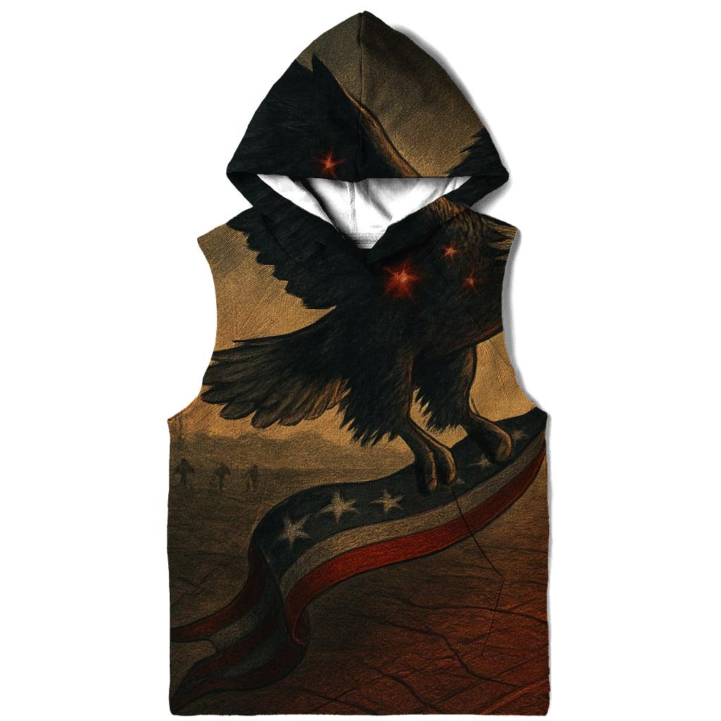 Eagle Over Service embroidered hoodies