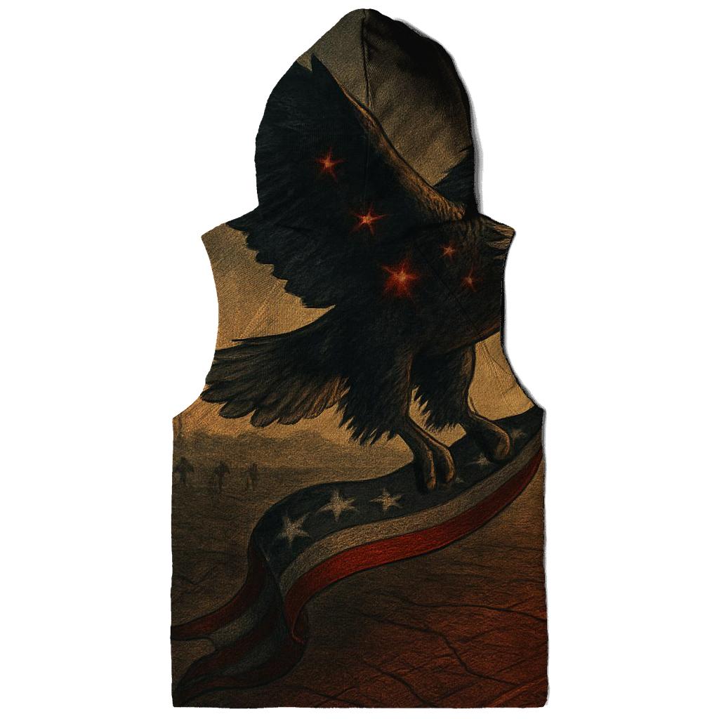 Eagle Over Service embroidered hoodies