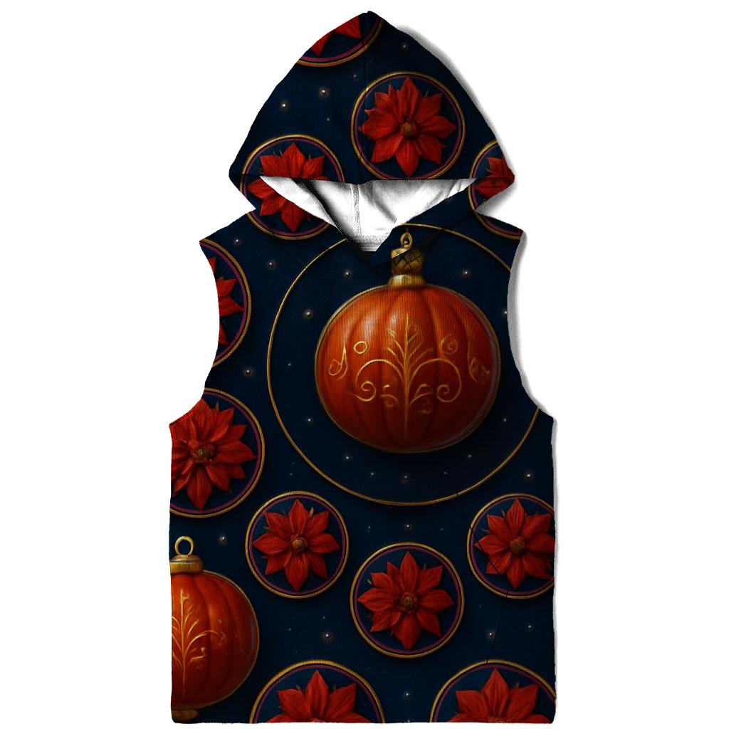 Starlit Pumpkin Concentric Array pullover hoodies