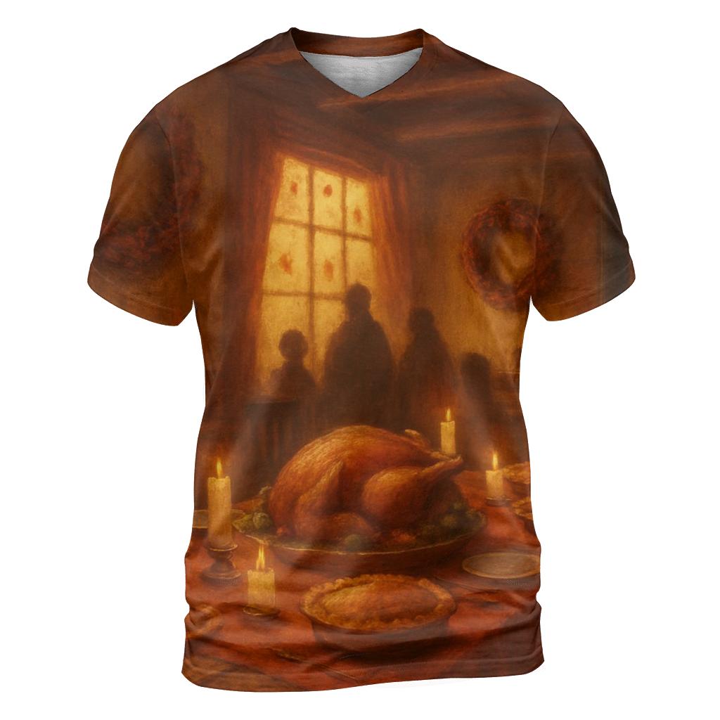 Harvest Cabin Hearth personalized full print shirts
