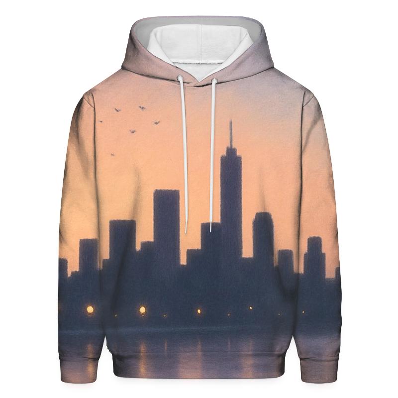 Lavender City Afterglow hoodie styles