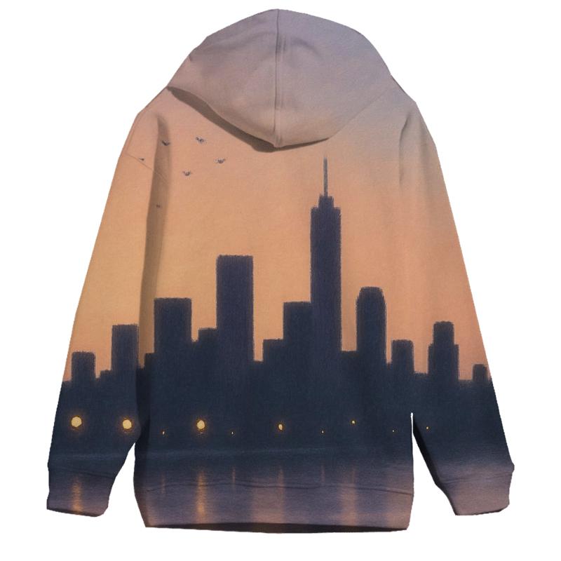 Lavender City Afterglow hoodie styles