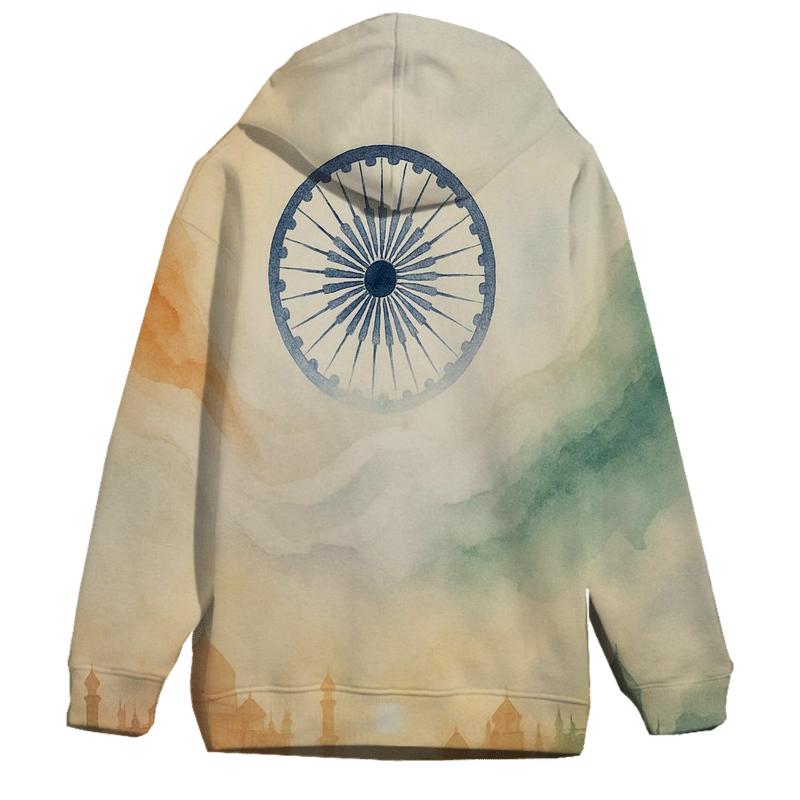 Saffron Dawn Fabric India hoodies fashion