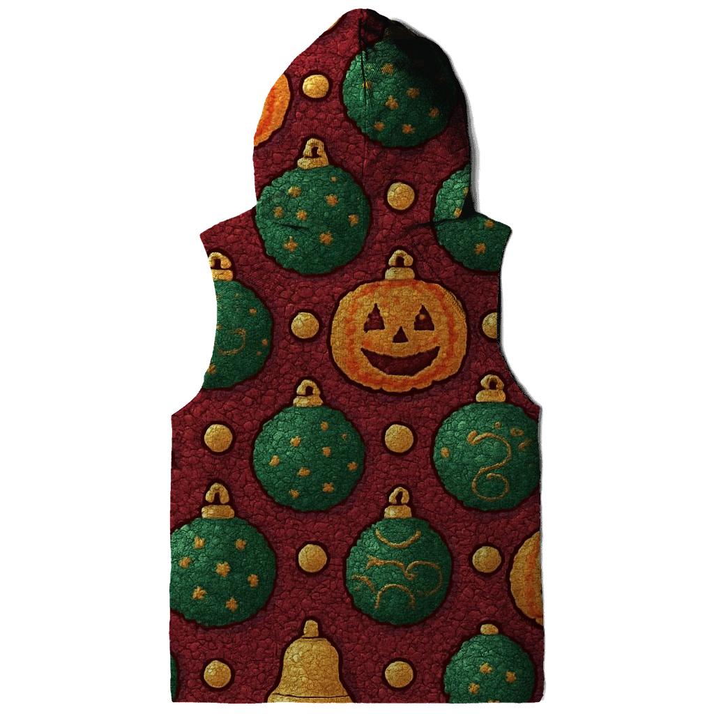 Candy Circle Pumpkin Mosaic premium hoodies