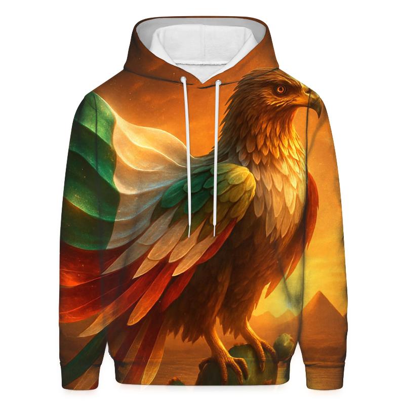 Eagle Serpent Mexico premium hoodies