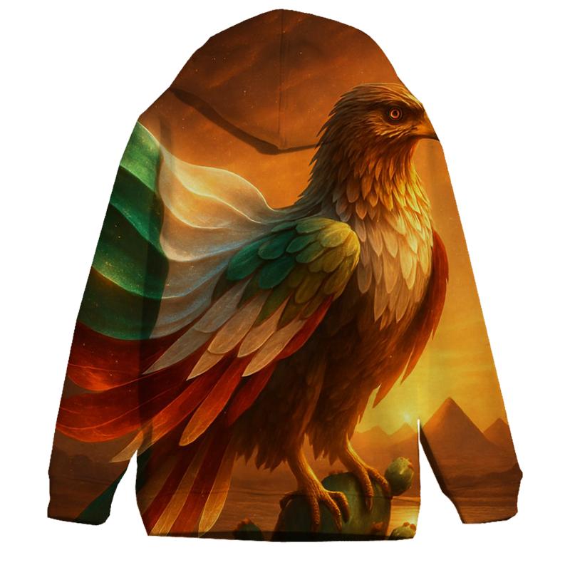 Eagle Serpent Mexico premium hoodies