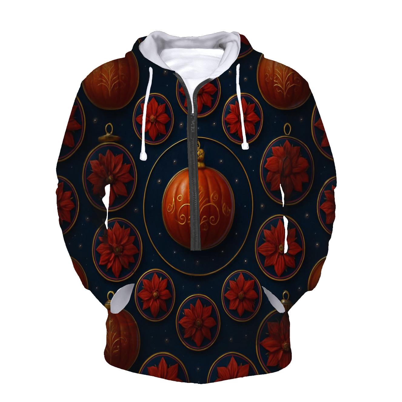 Starlit Pumpkin Concentric Array hoodie styles