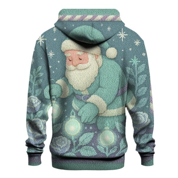 Frost Garden Santa custom hoodies