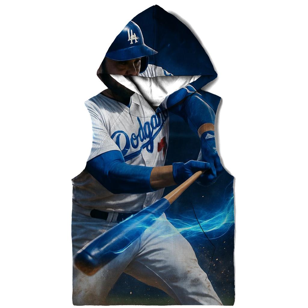 Blue Flame Swing pullover hoodies