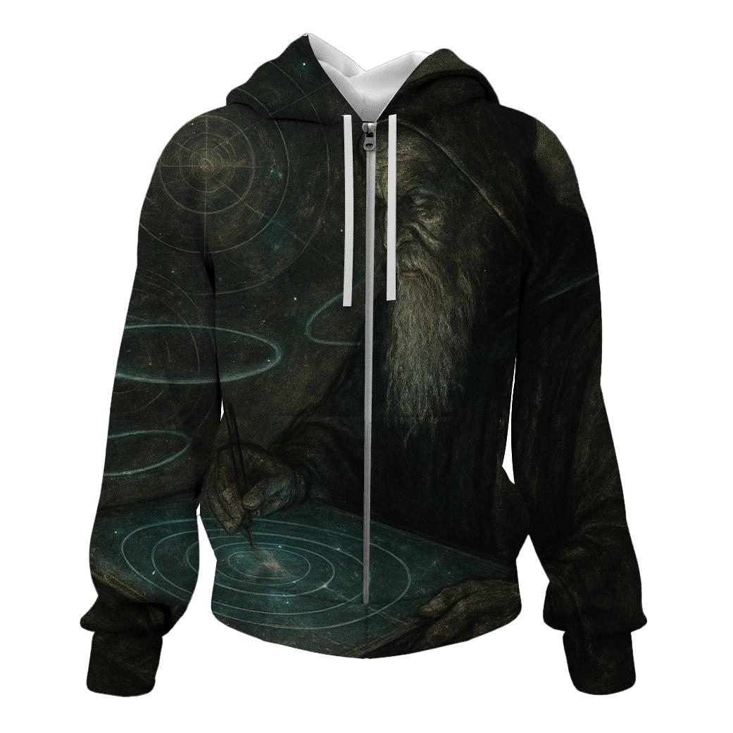 Halo Cartographer zip-up hoodies