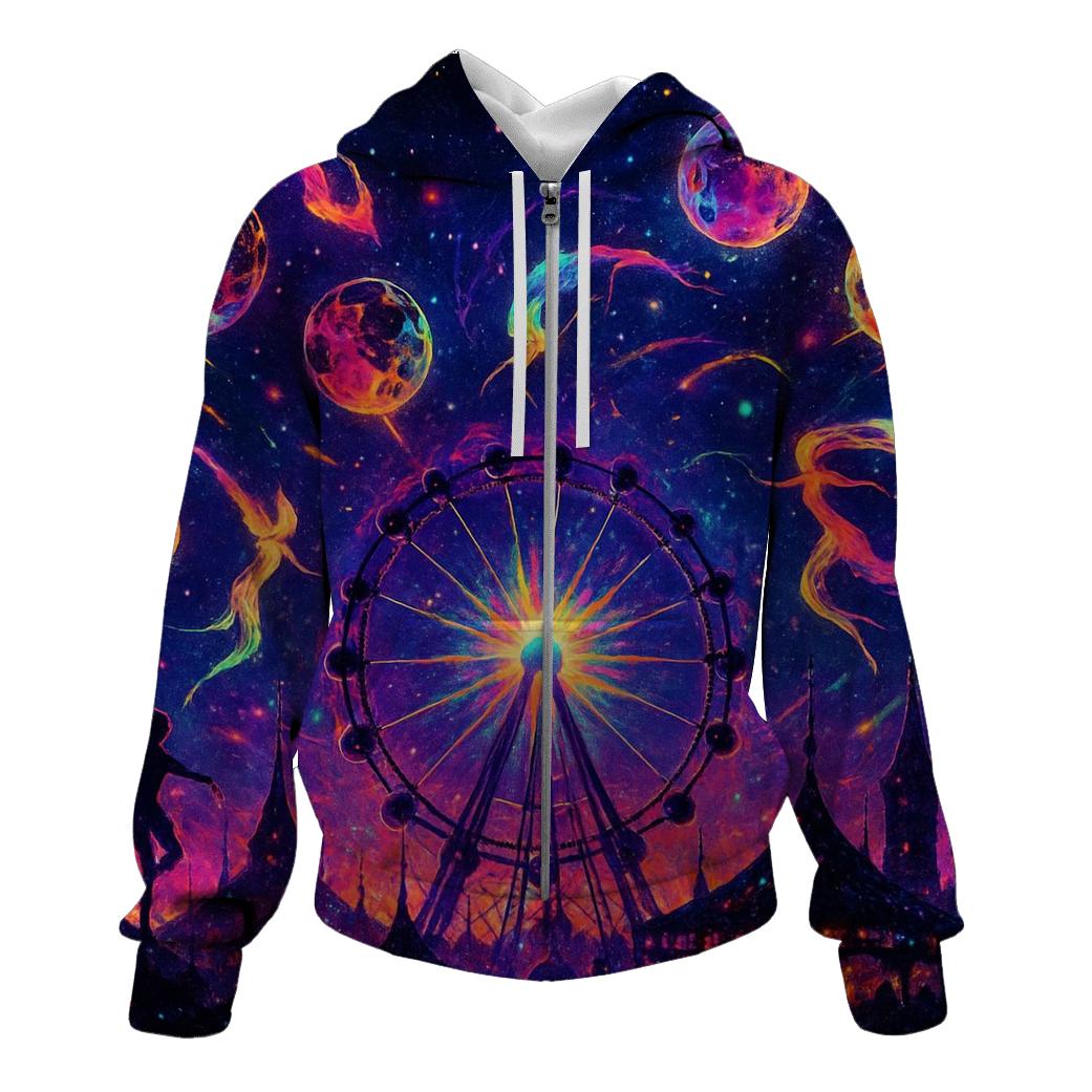 Void Carnival embroidered hoodies