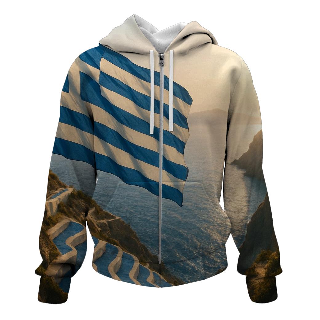 Aegean Marble Greece designer hoodies