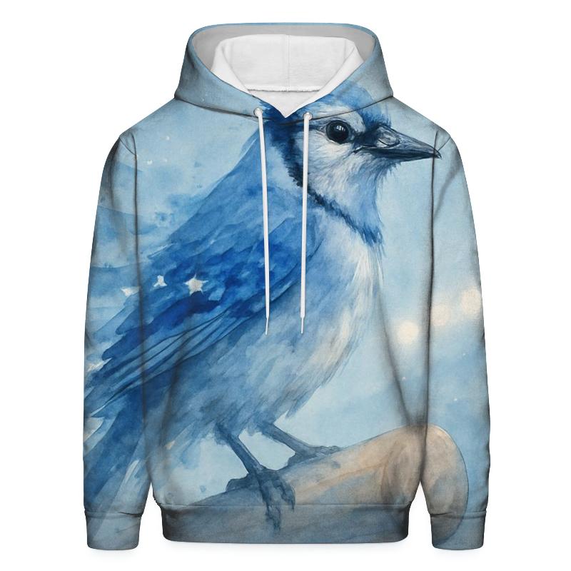 Blue Jays Feather Splash Hoodie graphic hoodies