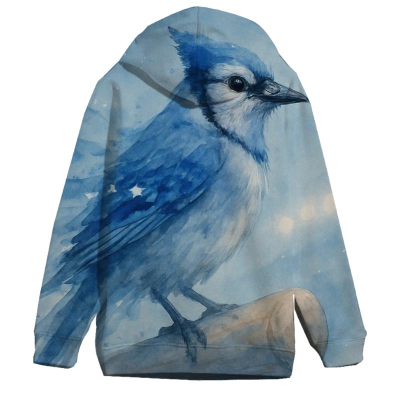 Blue Jays Feather Splash Hoodie graphic hoodies