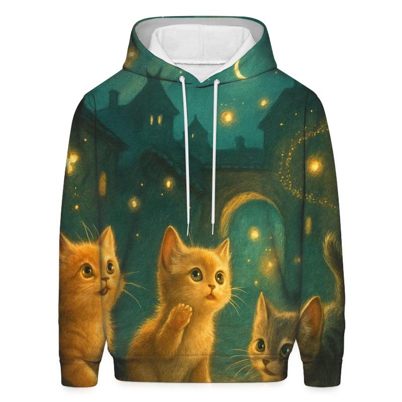 Firefly Alley Kittens embroidered hoodies