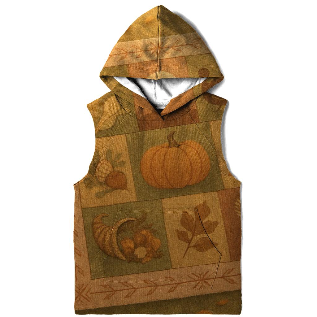 Family Quilt Of Thanks printed hoodies