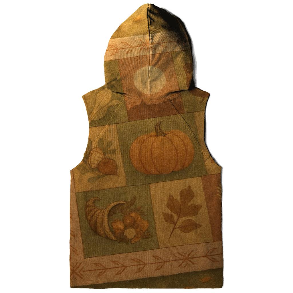 Family Quilt Of Thanks printed hoodies