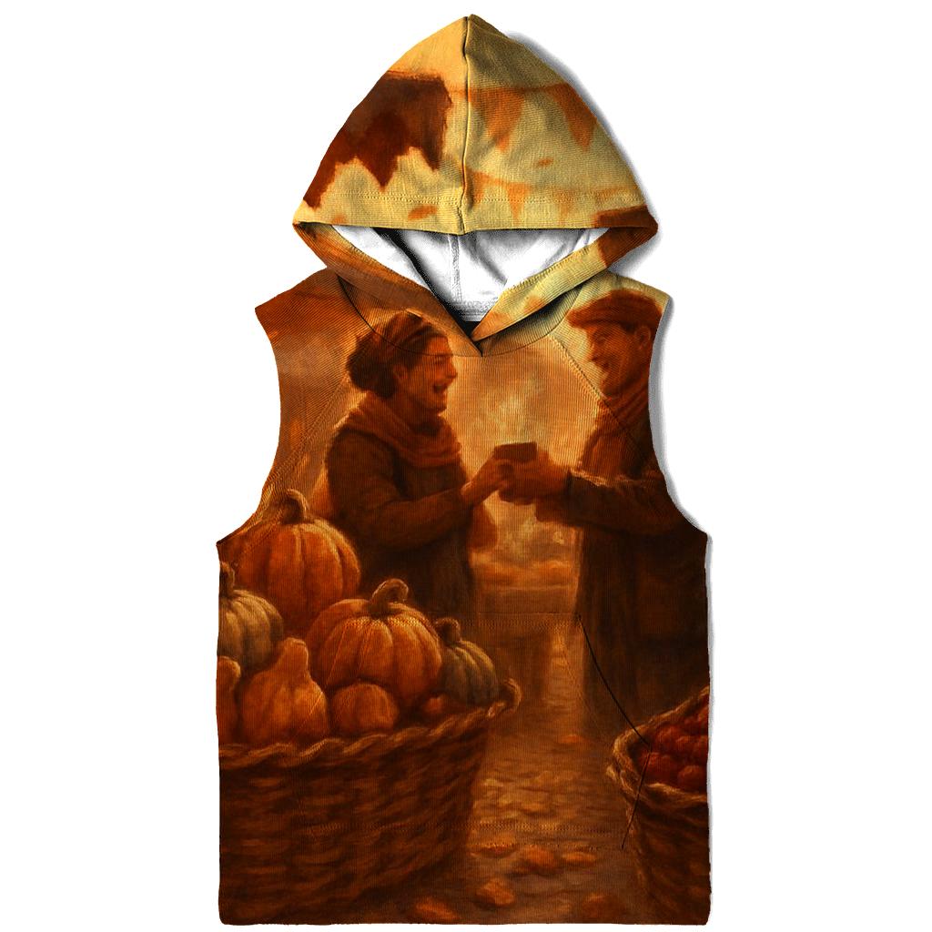 Sunlit Harvest Market pullover hoodies