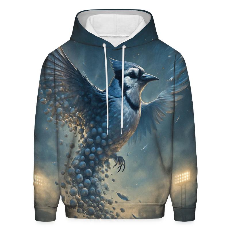 Feathered Victory Wing Blue Jays pullover hoodies