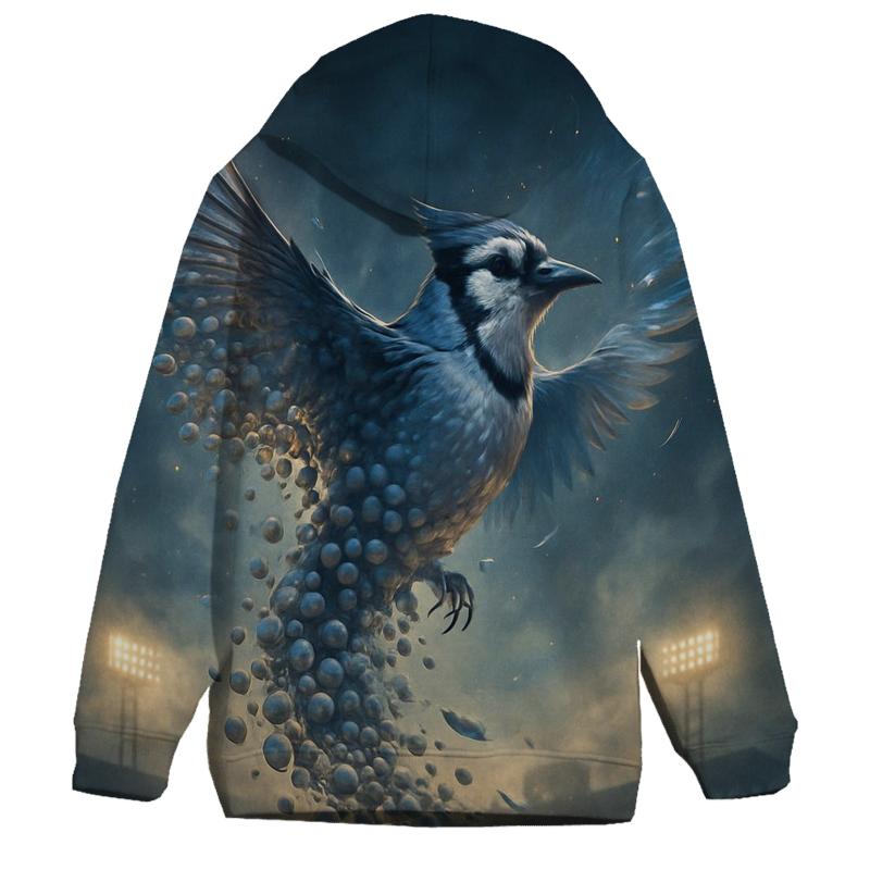 Feathered Victory Wing Blue Jays pullover hoodies