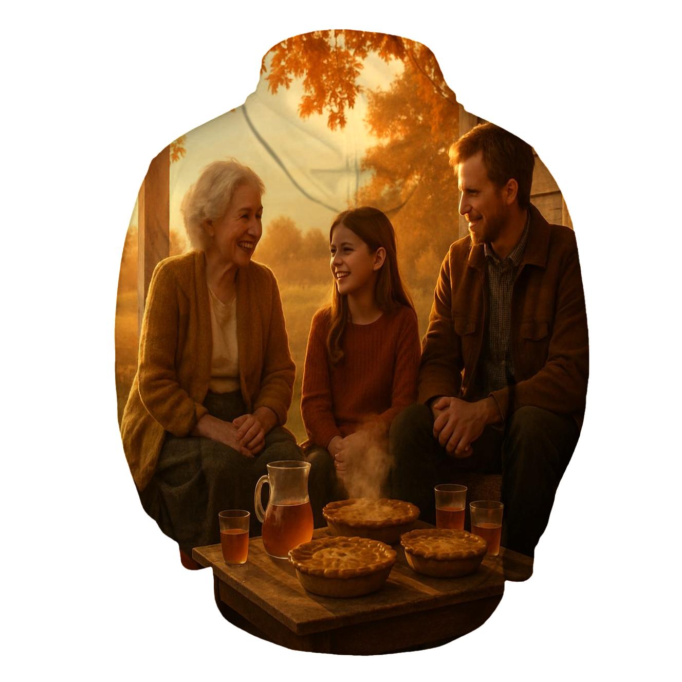Golden Porch Gathering lightweight hoodies