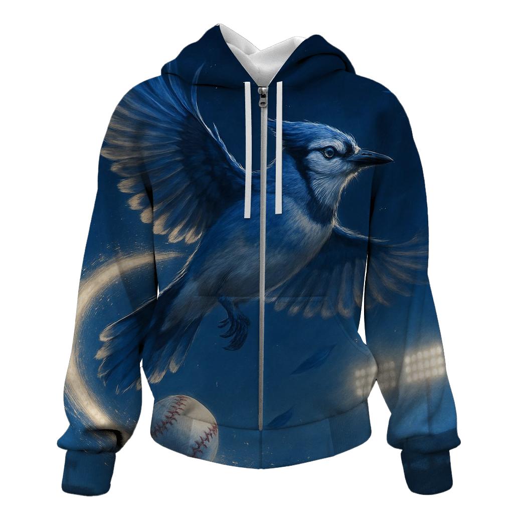 Blue Jays Flight Trail Hoodie hoodies fashion