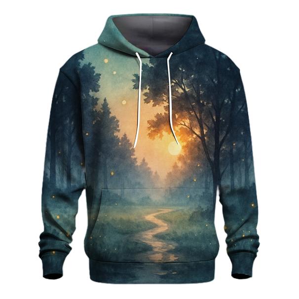 Mint Twilight Grove premium hoodies