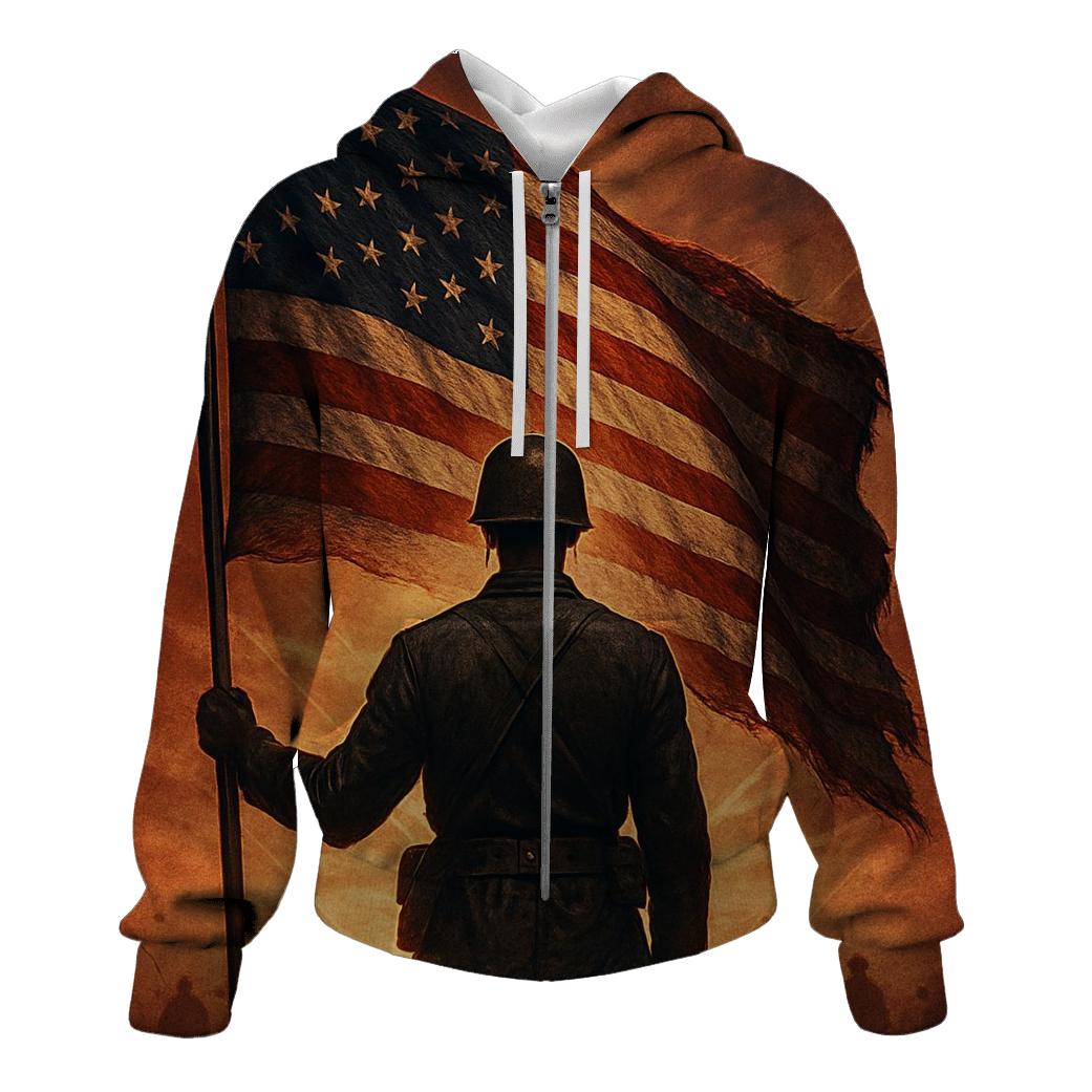 Dawn Sentinel Flag custom hoodies