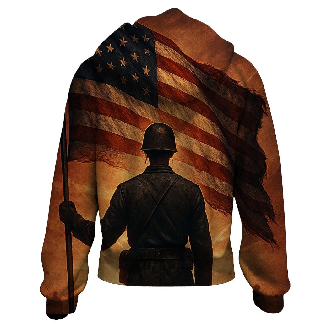Dawn Sentinel Flag custom hoodies