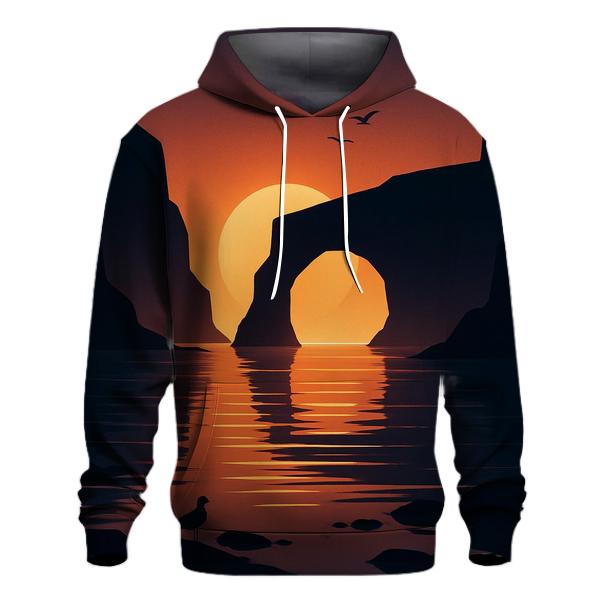 Golden Arch Mirage printed hoodies