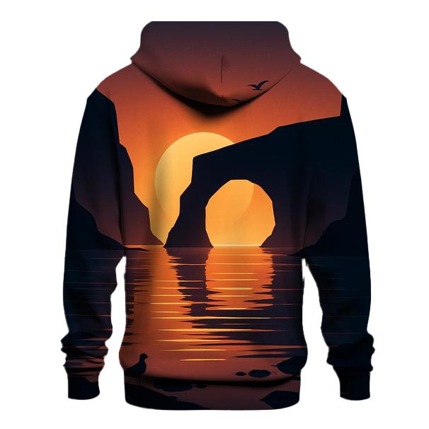 Golden Arch Mirage printed hoodies