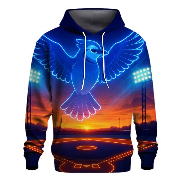 Blue Jays Diamond Glow embroidered hoodies