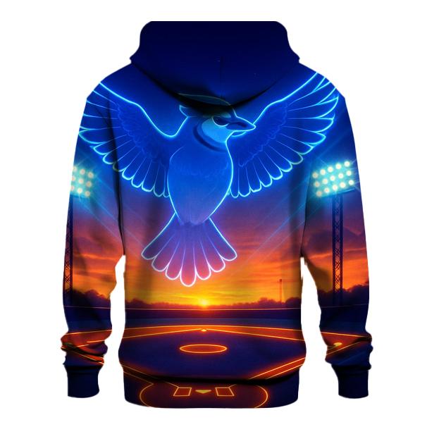 Blue Jays Diamond Glow embroidered hoodies