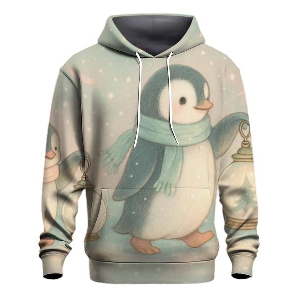 Penguin Lantern Parade pullover hoodies