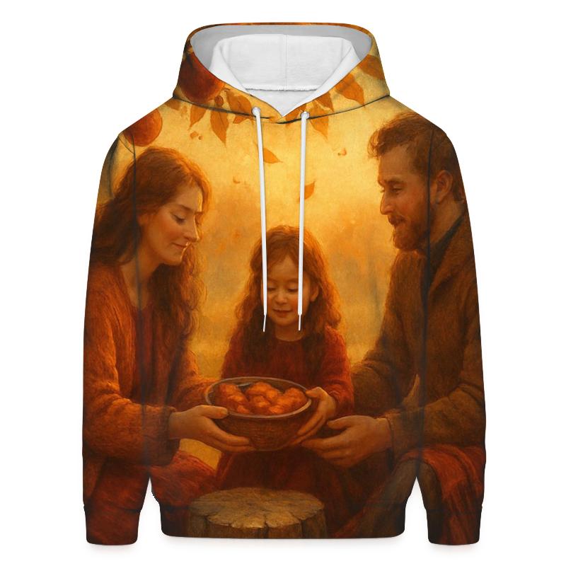 Sunset Orchard Blessing premium hoodies