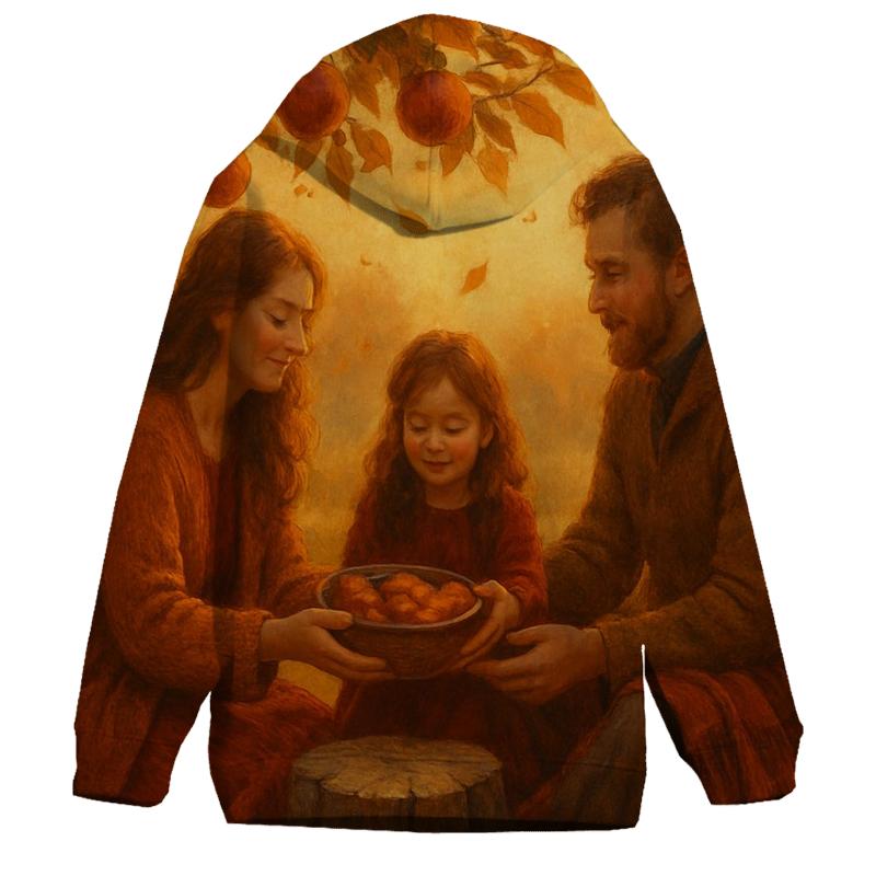 Sunset Orchard Blessing premium hoodies