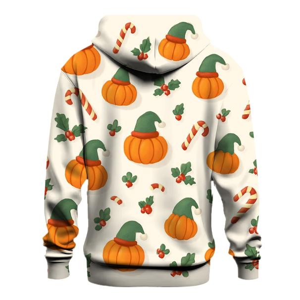 Merry Scatter Of Mini Pumpkins zip-up hoodies