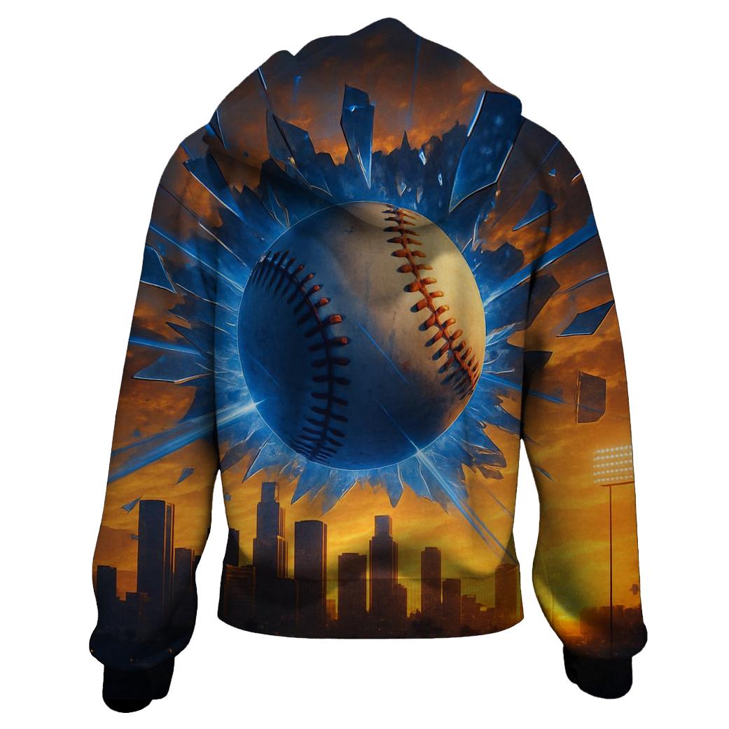 Dodger Skyline Breaker custom hoodies