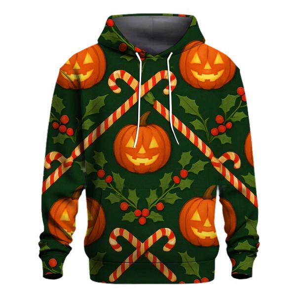 Noel Pumpkin Chevron Flow lightweight hoodies
